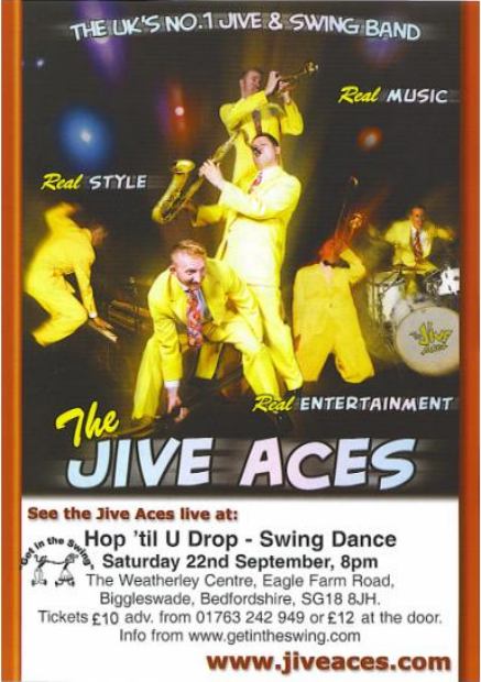 The Jive Aces Flyer 22-09-07